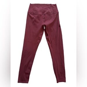 Free People Movement Leggings Medium Maroon